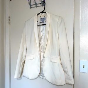 Ivory color suit jacket